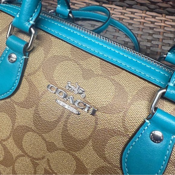 Coach Rowan Satchel In Signature Canvas ch280 - Picture 5 of 8